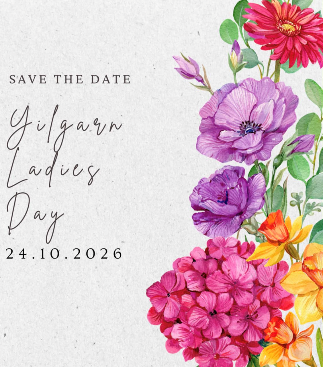 Ladies Day save the date