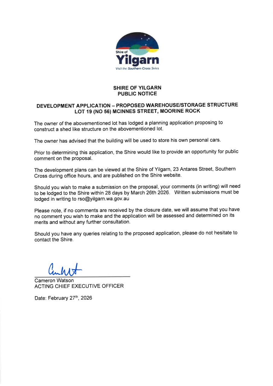 Dev App 56 McInnes St