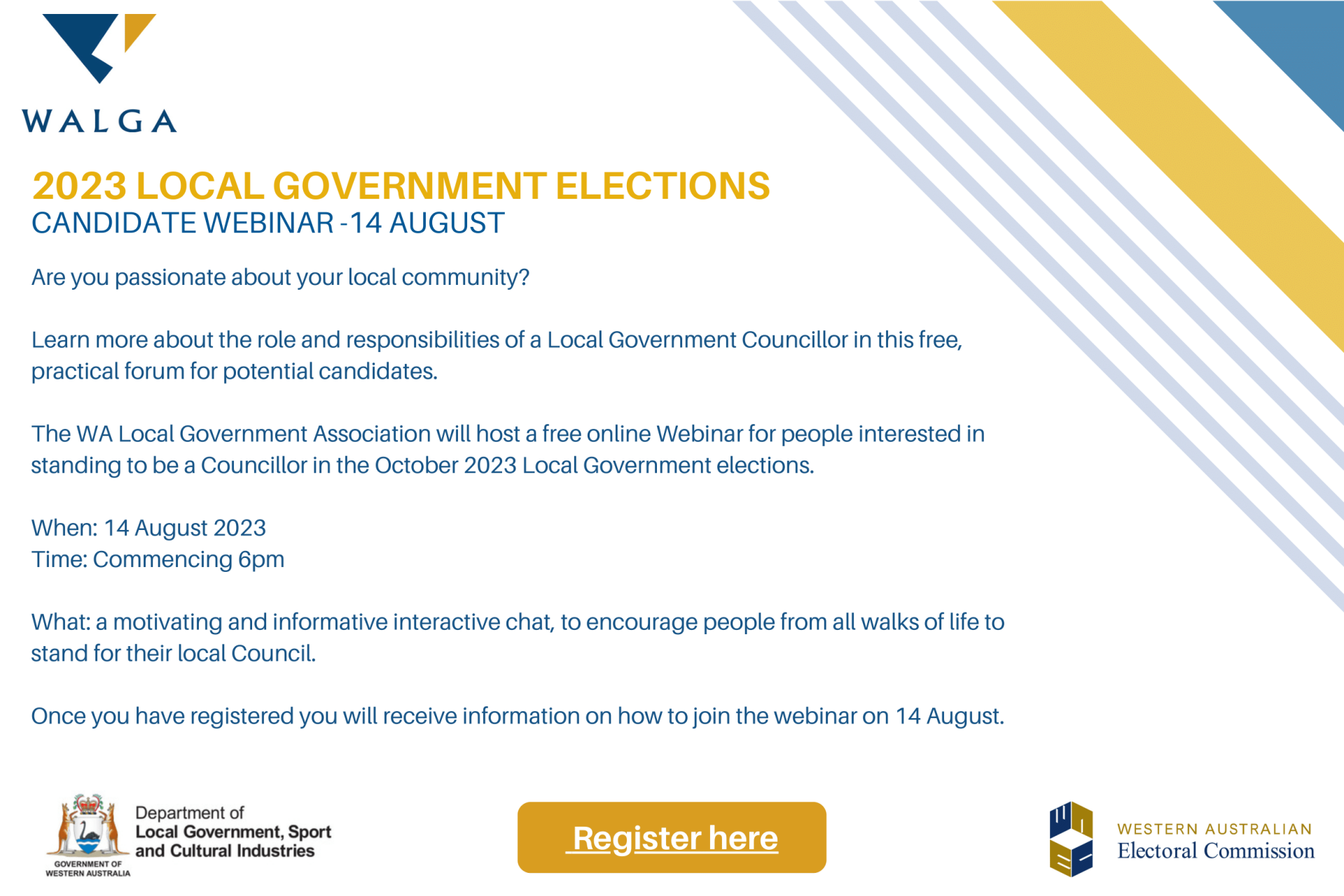 News Story - 2023 Local Government Elections Candidate Webinar, 14 ...