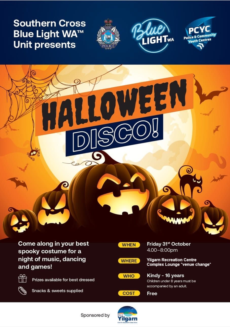 Blue Light Halloween Disco